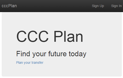 cccPlan screenshot