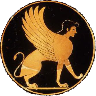 Image of the sphinx-plate logo of CMU's "Sphinx knowledge base tools": http://www.speech.cs.cmu.edu/tools/